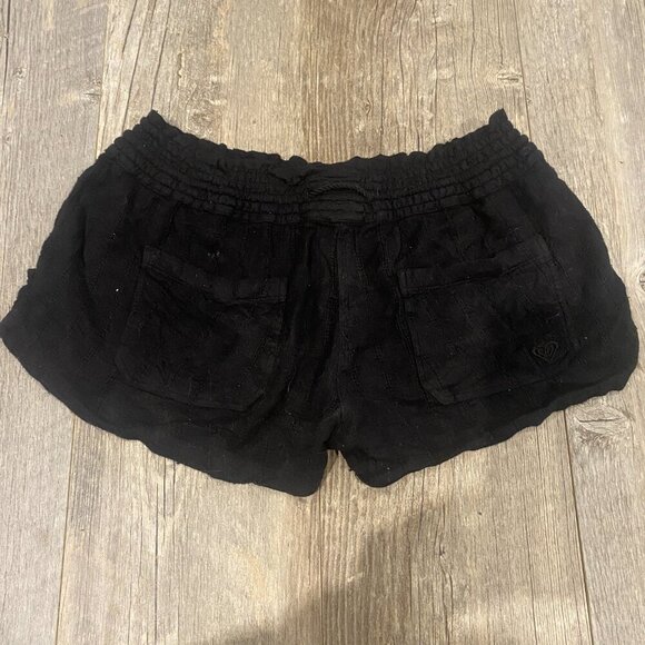 Roxy Bathing Suit Cover Up Drawstring Shorts Size M - Picture 4 of 4